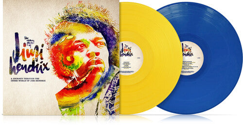 Various Artists - Various Artists - Many Faces Of Jimi Hendrix / Various - 180gm Gatefold Blue & Yellow Vinyl