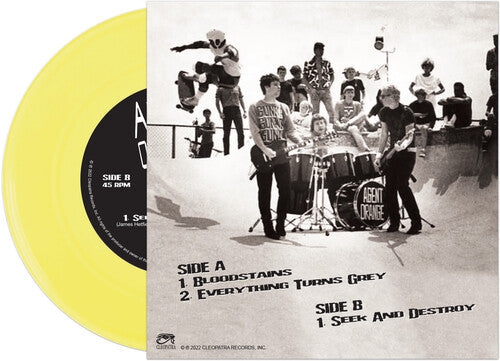 Agent Orange - Agent Orange - Bloodstains [Yellow 7-inch]