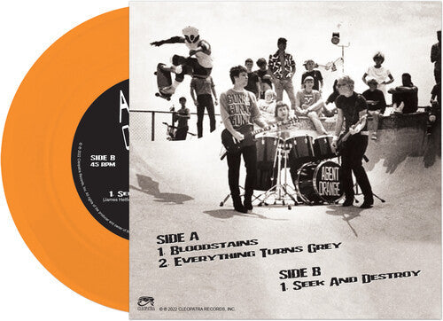 Agent Orange - Agent Orange - Bloodstains [Orange 7-inch]