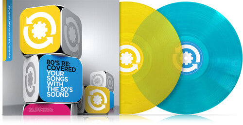 Various Artists - Various Artists - 80's Re:Covered / Various - Gatefold Blue & Yellow Vinyl