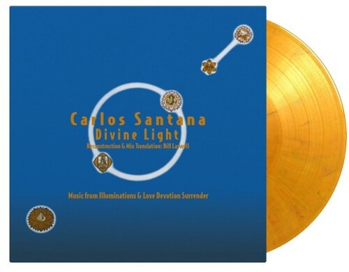 Carlos Santana - Carlos Santana - Divine Light: Reconstruction & Mix Translation By Bill Laswell (Yellow, Red & Black Marble)