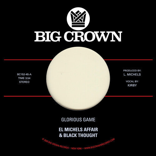El Michels Affair & Black Thought - El Michels Affair & Black Thought - Glorious Game B/w Grateful [7-inch]