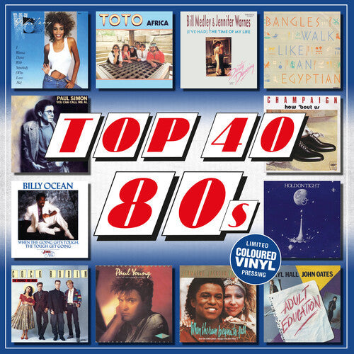 Various Artists - Various Artists - Top 40 80s / Various - 140-Gram Colored Vinyl