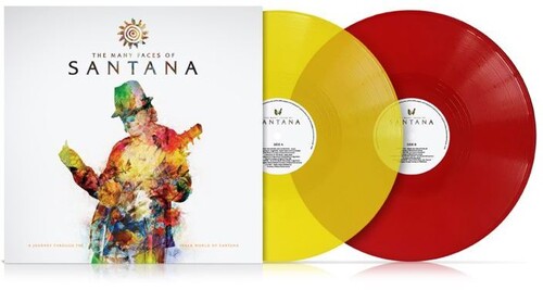 Various Artists - Various Artists - Many Faces Of Santana / Various - Gatefold Yellow & Red Transparent Vinyl