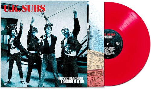 UK Subs - UK Subs - Music Machine London 8/8/80 - Red