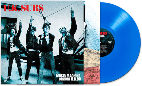 UK Subs - UK Subs - Music Machine London 8/8/80 - Blue
