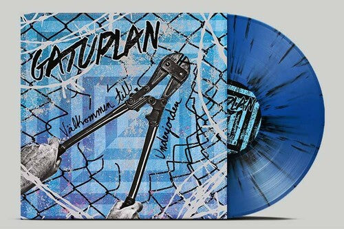 Gatuplan - Gatuplan - Valkommen Till Underjorden - Black/blue Splatter