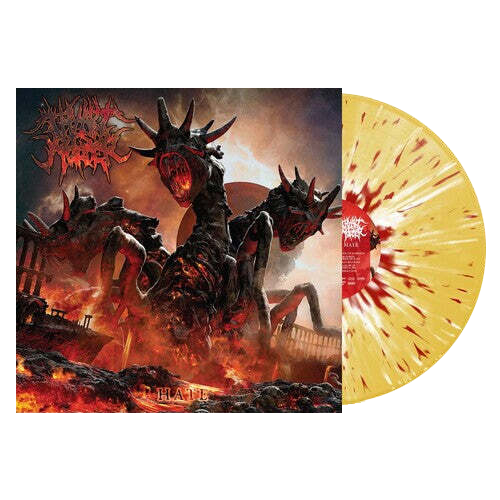 Thy Art Is Murder - Thy Art Is Murder - Hate [Yellow/Red/White Splatter]