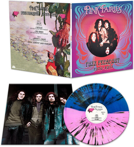 The Pink Fairies - The Pink Fairies - Fuzz Freakout 1970-1971 - Blue/pink/black Splatter
