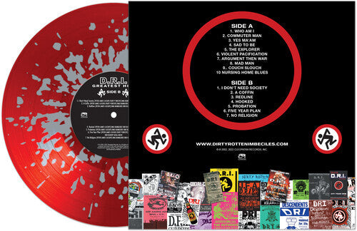D.R.I. - D.R.I. - Greatest Hits [Red/Silver Splatter]