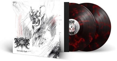 Xasthur - Xasthur - Inevitably Dark - Red/Black Marble
