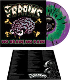The Brains - The Brains - No Brain No Pain - Green/purple Haze Splatter