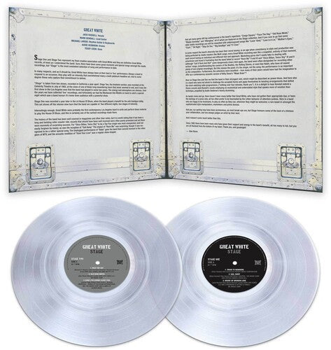 Great White - Great White - Stage [2LP Clear]