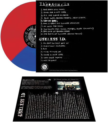 Ataris & Useless Id - Ataris & Useless Id - Let It Burn [Red/Blue Split]