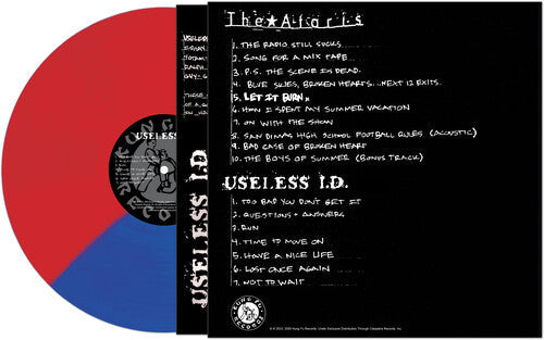 Ataris & Useless Id - Ataris & Useless Id - Let It Burn [Red/Blue Split]