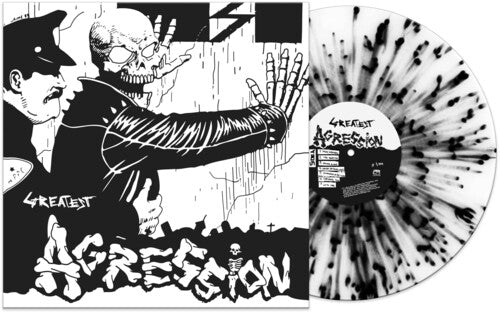 Agression - Agression - Greatest - Black/white Splatter