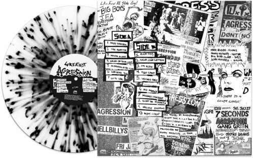 Agression - Agression - Greatest - Black/white Splatter