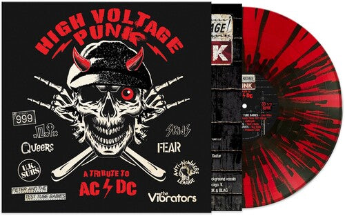 Various Artists - Various Artists - A Punk Tribute To AC/DC [Red/Black Splatter]