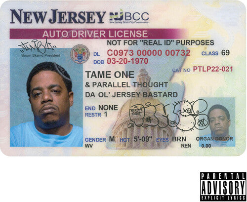 Tame One & Parallel Thought - Tame One & Parallel Thought - Da Ol' Jersey Bastard (the Definitive Version)