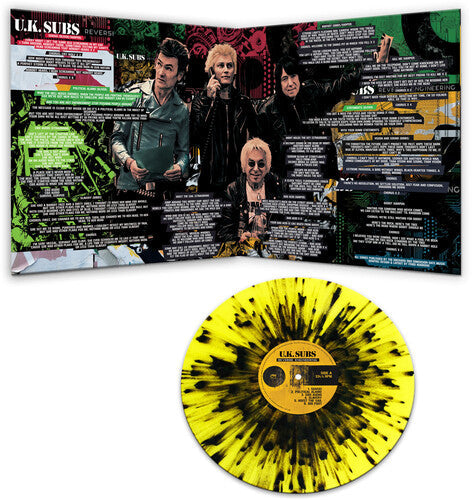 UK Subs - UK Subs - Reverse Engineering [Yellow/Black Splatter]