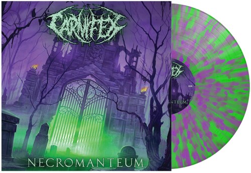 Carnifex - Carnifex - Necromanteum - Neon Green W/ Purple Splatter