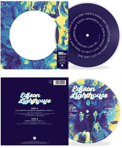 Edison Lighthouse - Edison Lighthouse - Love Grows (Where My Rosemary Goes) - Picture Disc 7-Inch Vinyl