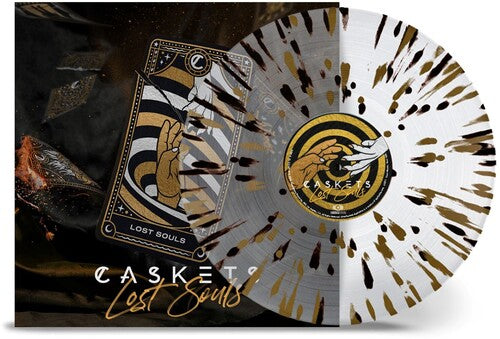 Caskets - Caskets - Lost Souls [Clear with Gold & Black Splatter]