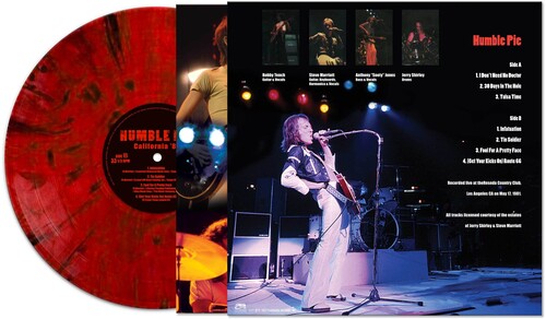 Humble Pie - Humble Pie - California '81 [Red Marble]