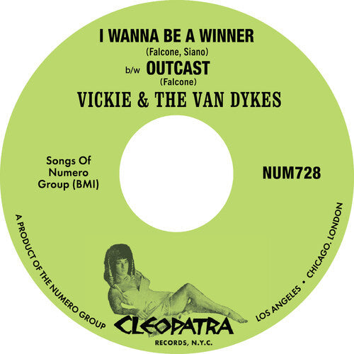Vickie & the Van Dykes - Vickie & the Van Dykes - I Wanna Be A Winner B/w Outcast