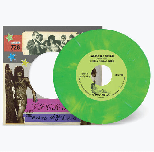 Vickie & the Van Dykes - Vickie & the Van Dykes - I Wanna Be A Winner B/w Outcast [Peach/White]