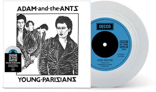 Adam & the Ants - Adam & the Ants - Young Parisians - Limited Clear 7-Inch Vinyl