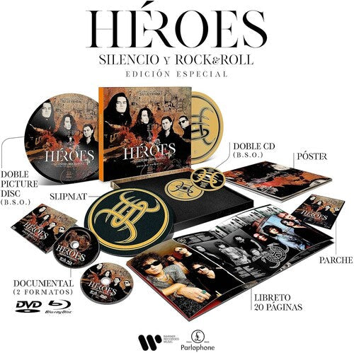 Héroes del Silencio - Héroes del Silencio - Heroes: Silencio Y Rock & Roll - Ltd Special Edition Box - [2LP Picture Disc/2CD/Blu-ray]