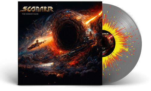 Scanner - Scanner - Cosmic Race - Silver/red/yellow Splatter