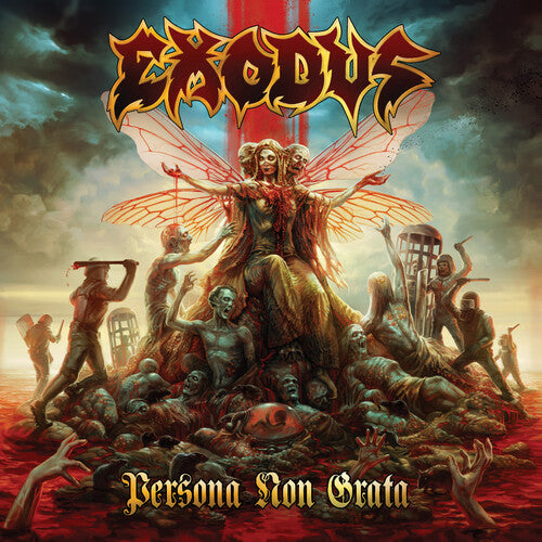 Exodus - Exodus - Persona Non Grata - Clear Gold Black Turquoise Splatter