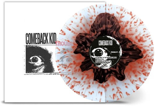 Comeback Kid - Comeback Kid - Trouble EP - Clear/Black Yolk W Red Splatter