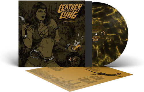Leather Lung - Leather Lung - Graveside Grin [Black & Yellow Marble]