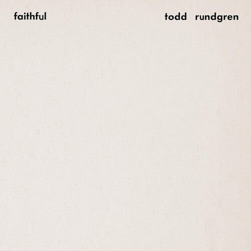 Todd Rundgren - Todd Rundgren - Faithful (2 LP Premium Sound/Gold/Gatefold Cover)