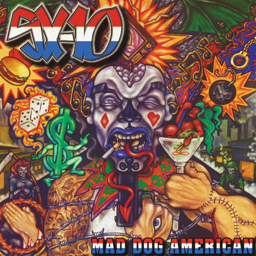 Sx-10 - Sx-10 - Mad Dog American [Red/Blue Splatter]