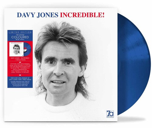 Davy Jones - Davy Jones - Incredible! - 180gm Blue