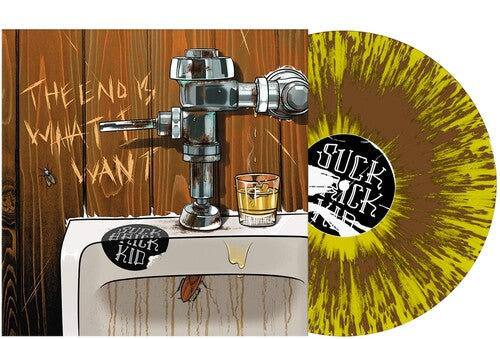 Suck Brick Kid - Suck Brick Kid - The End Is What I Want - Yellow & Brown Splatter