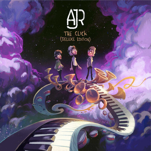 AJR - AJR - The Click (Deluxe) [Clear with Red Splatter]