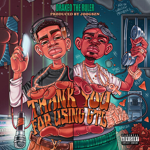 Drakeo The Ruler - Drakeo The Ruler - Thank You For Using GTL [2LP Green/Blue]