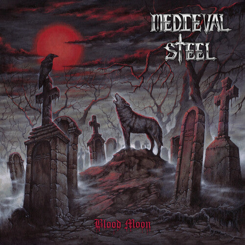 Medieval Steel - Medieval Steel - Blood Moon [Red & Black Splatter]