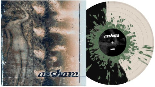 Azshara - Azshara - Ashen Skies - Half Black/Half Bone w/ Army Green Splatter