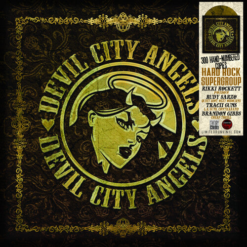 Devil City Angels - Devil City Angels - Devil City Angels [Gold & Black Swirl]