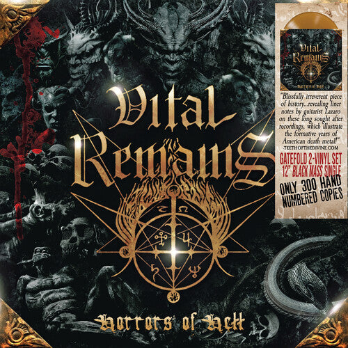 Vital Remains - Vital Remains - Horrors of Hell [2LP Damnation Gold]