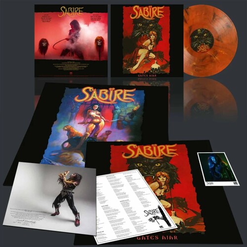 Sabire - Sabire - Gates Ajar [Red & Black Marble]