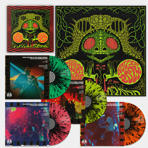 King Gizzard and the Lizard Wizard - King Gizzard and the Lizard Wizard - King Gizzard: Live in Los Angeles '24 (4LP Splatter Box Set)