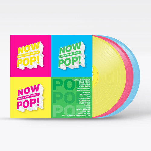 Various Artists - Various Artists - Now That's What I Call Pop [3LP Yellow, Red, Light Blue]