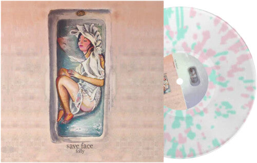 Save Face - Save Face - Folly + Folly on the Rocks [Clear with Teal & Pink Splatter]